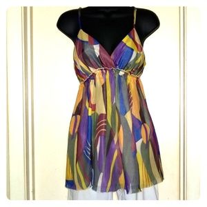 BRAND NEW!! NEVER WORN!! MATTY M SILK TOP NWOT